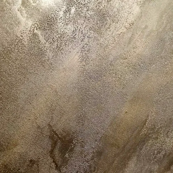 Metallic stucwerk met subtiele glans